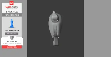 Ayeyarwady bulbul - Prehistoric Animal STL