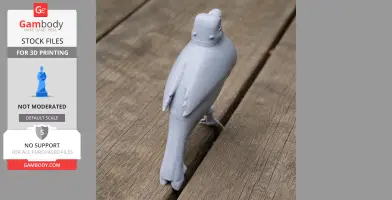 Ayeyarwady bulbul - Prehistoric Animal STL
