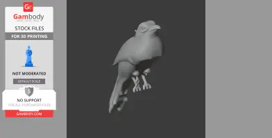 Ayeyarwady bulbul - Prehistoric Animal STL