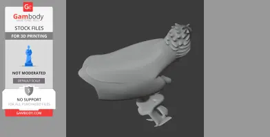Ayres's hawk-eagle - Prehistoric Animal STL
