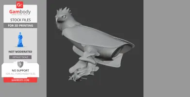 Ayres's hawk-eagle - Prehistoric Animal STL