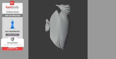 Ayres's hawk-eagle - Prehistoric Animal STL