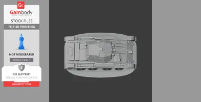 Covenanter tank - Tank Model STL