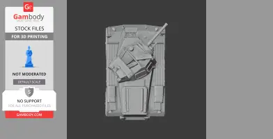 Coventry armoured car - Tank Model STL