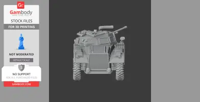 Coventry armoured car - Tank Model STL