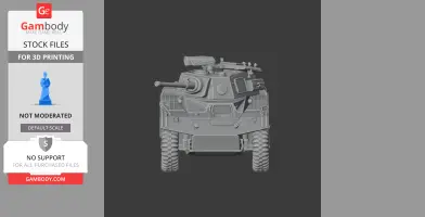 Coventry armoured car - Tank Model STL
