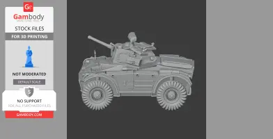 Coventry armoured car - Tank Model STL