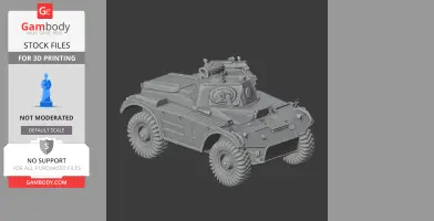 Coventry armoured car - Tank Model STL