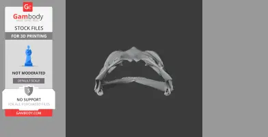 Satanic Leaf-tailed Gecko Skull - Skull Replica STL