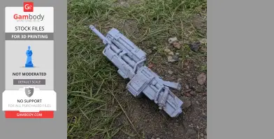 Mk.31 HMG cyberpunk 2077 - Cosplay Prop STL