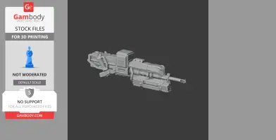 Mk.31 HMG cyberpunk 2077 - Cosplay Prop STL