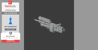 Mk.31 HMG cyberpunk 2077 - Cosplay Prop STL