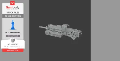 Mk.31 HMG cyberpunk 2077 - Cosplay Prop STL