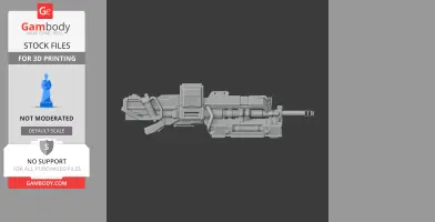 Mk.31 HMG cyberpunk 2077 - Cosplay Prop STL