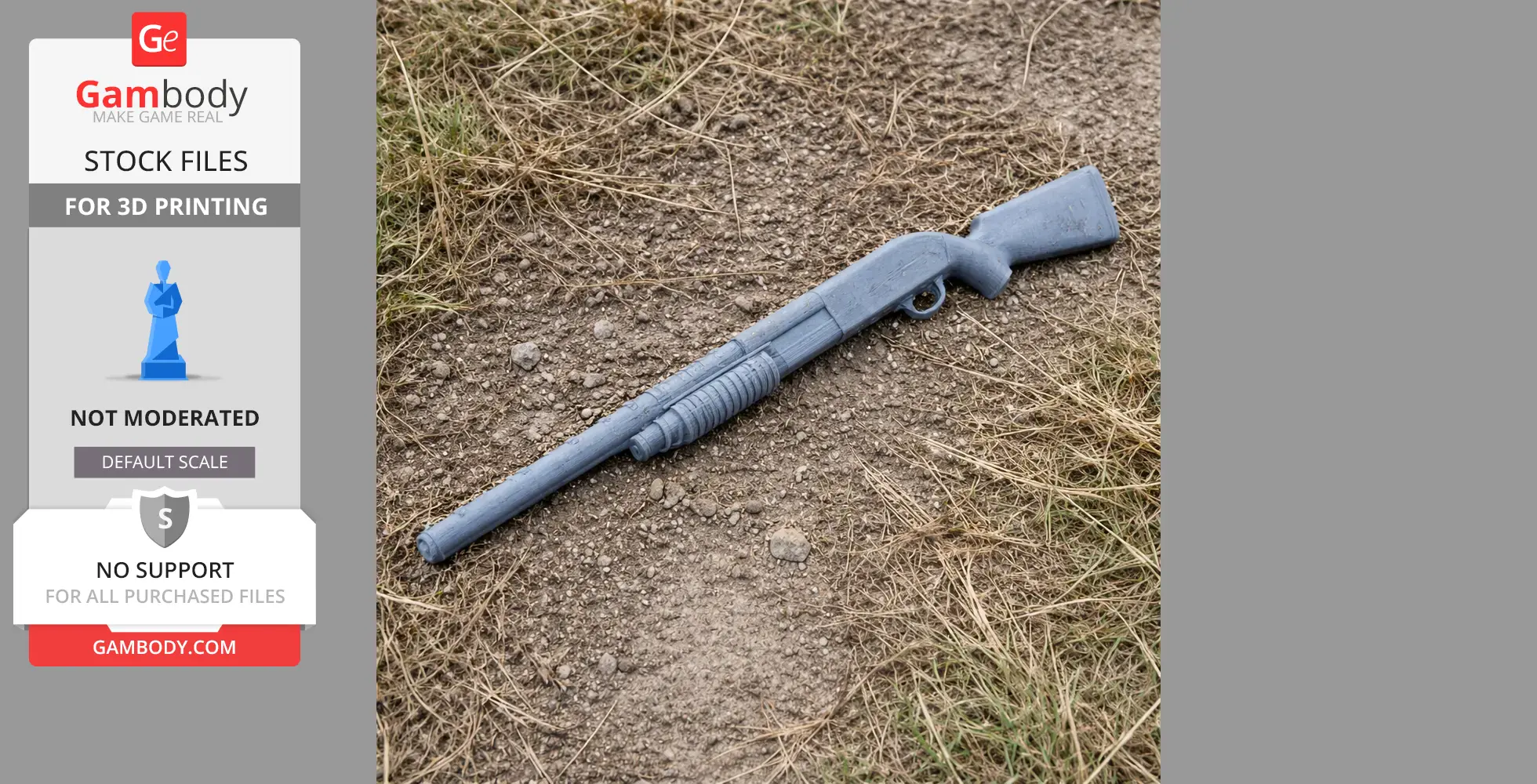 Mossberg 535 ATS - Cosplay Prop STL