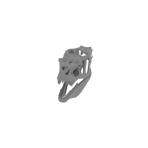 Saurophaganax Skull.stl