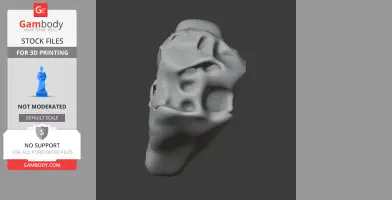 Sauroplites Skull - Skull Replica STL