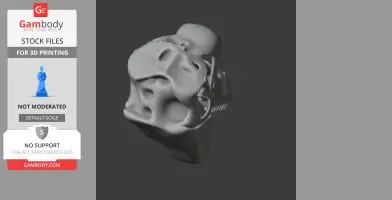 Sauroplites Skull - Skull Replica STL