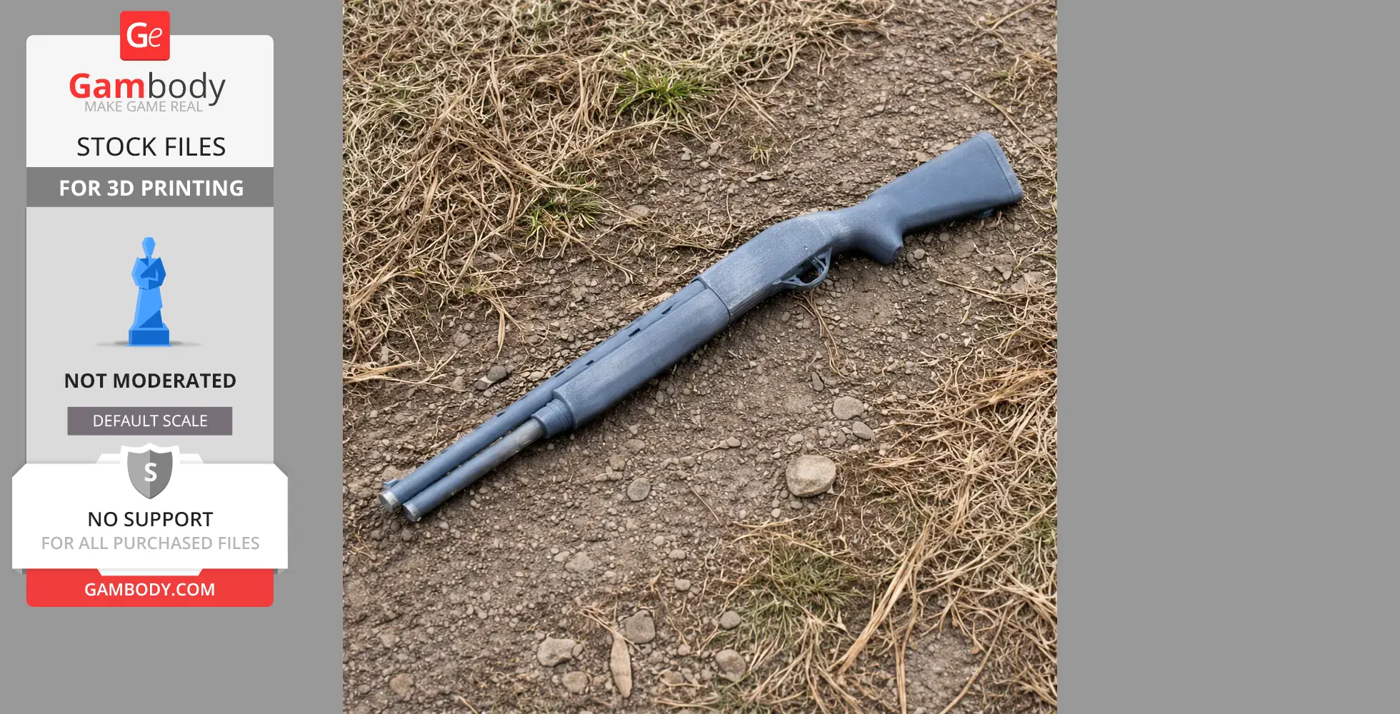 Mossberg 9200 - Cosplay Prop STL