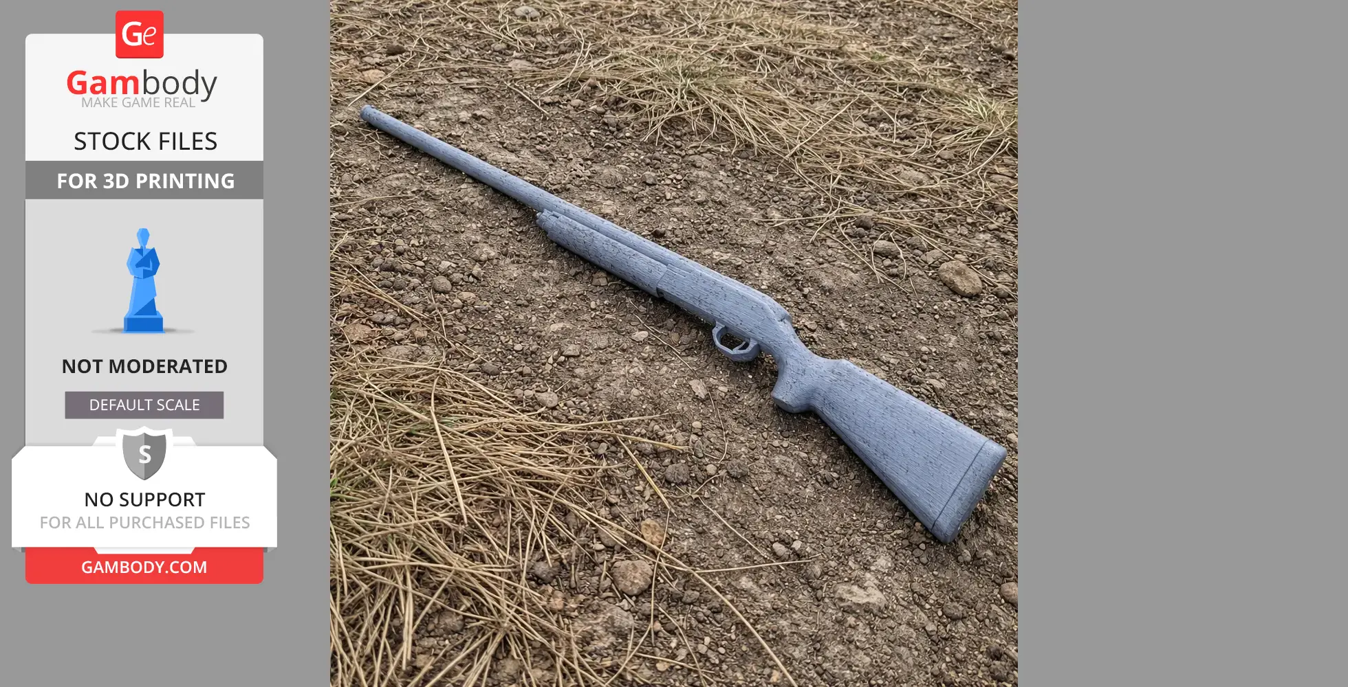 Mossberg 935 Magnum - Cosplay Prop STL
