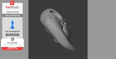 Scarlet Macaw Skull - Skull Replica STL