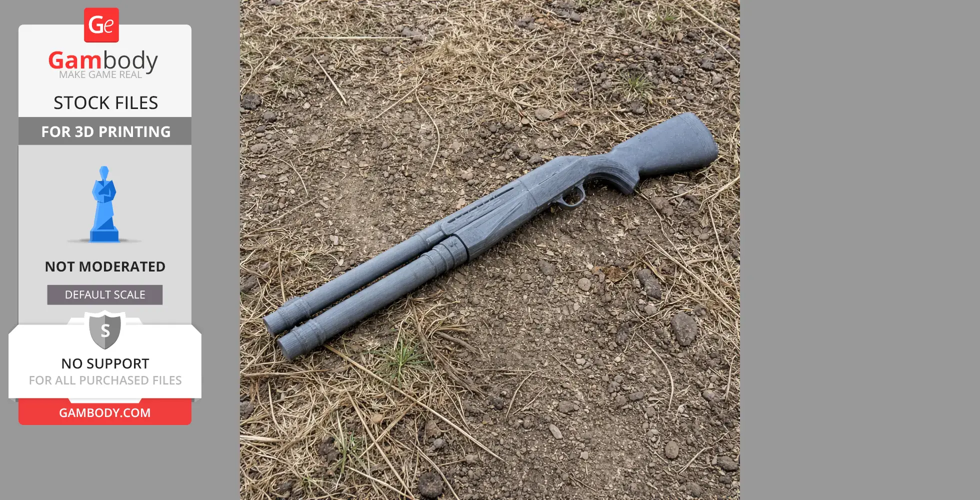 Mossberg 940 Pro - Cosplay Prop STL