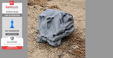 Scelidosaurus Skull - Skull Replica STL