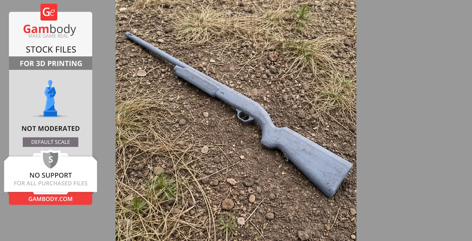 MP-153 - Cosplay Prop STL
