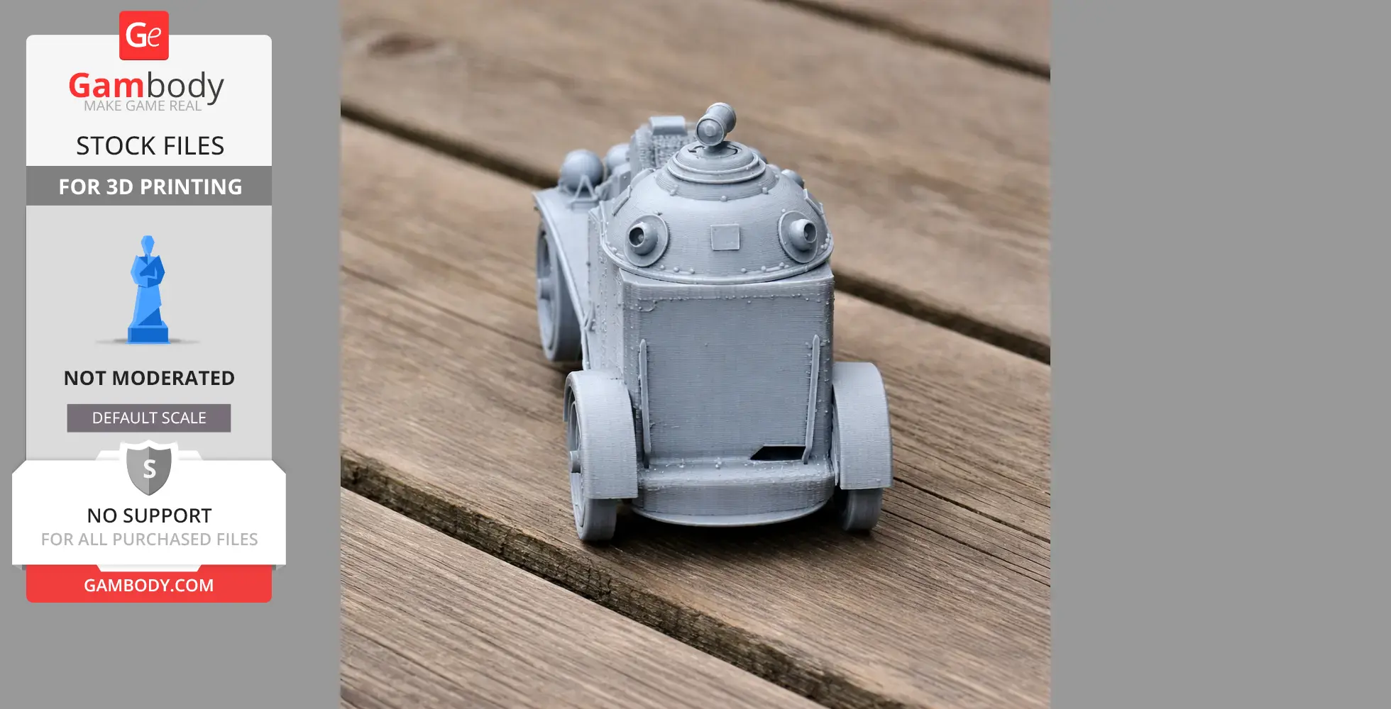 Crossley Pancelgepkocsi - Tank Model STL