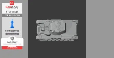 Cruiser Mk I tank - Tank Model STL