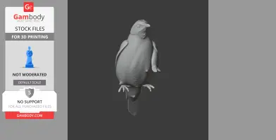 Aztec thrush - Prehistoric Animal STL