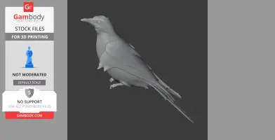Aztec thrush - Prehistoric Animal STL
