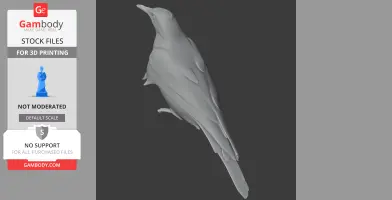 Aztec thrush - Prehistoric Animal STL