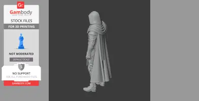 Dagger of the Divine - Satisfactory - Character Figure STL