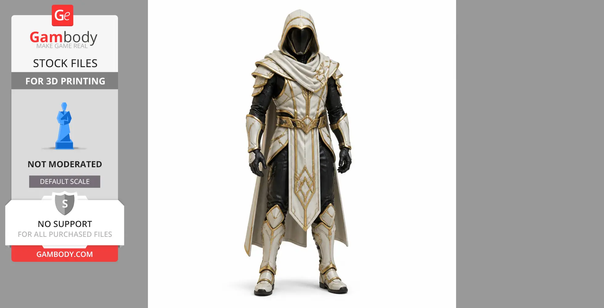 Dagger of the Divine - Satisfactory - Character Figure STL