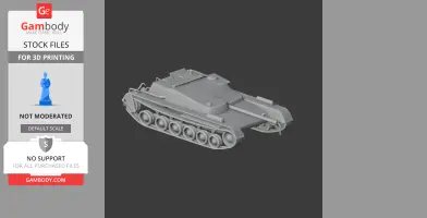 Cruiser Mk II - Tank Model STL