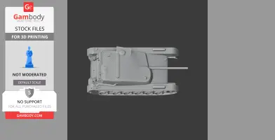 Cruiser Mk II - Tank Model STL