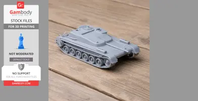 Cruiser Mk II - Tank Model STL