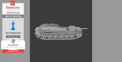 Cruiser Mk II - Tank Model STL