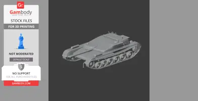 Cruiser Mk II - Tank Model STL