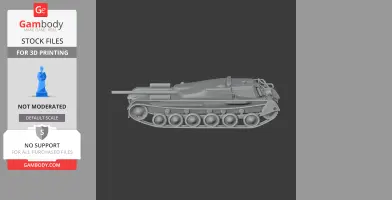 Cruiser Mk II - Tank Model STL