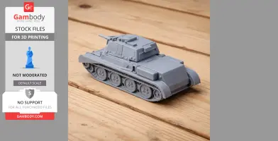 Cruiser Mk III - Tank Model STL