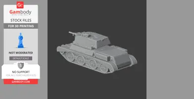 Cruiser Mk III - Tank Model STL