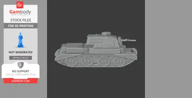Cruiser Mk III - Tank Model STL