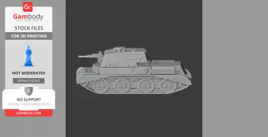 Cruiser Mk III - Tank Model STL