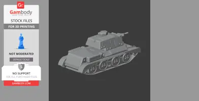 Cruiser Mk III - Tank Model STL