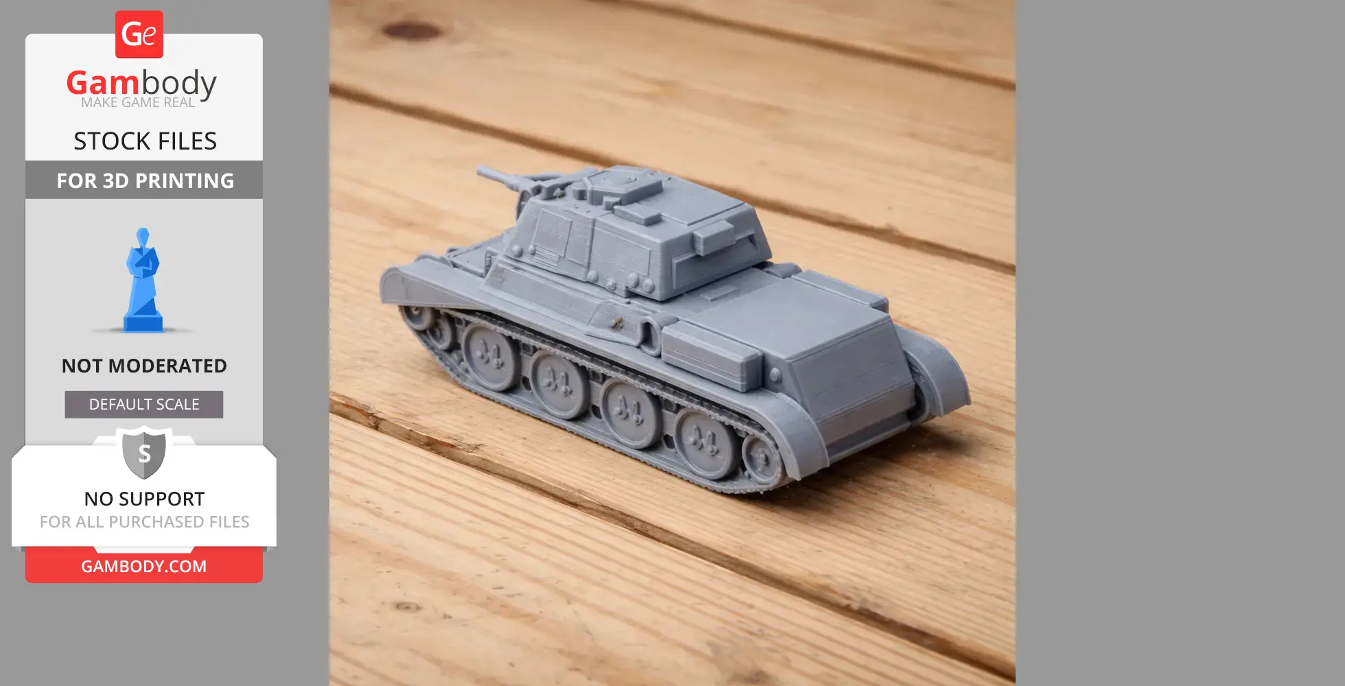 Cruiser Mk III - Tank Model STL