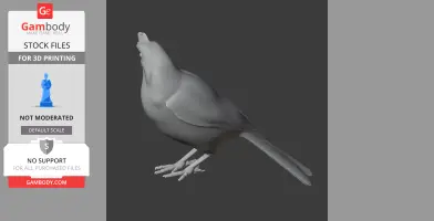 Azure jay - Prehistoric Animal STL