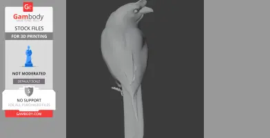Azure jay - Prehistoric Animal STL
