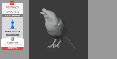 Azure jay - Prehistoric Animal STL
